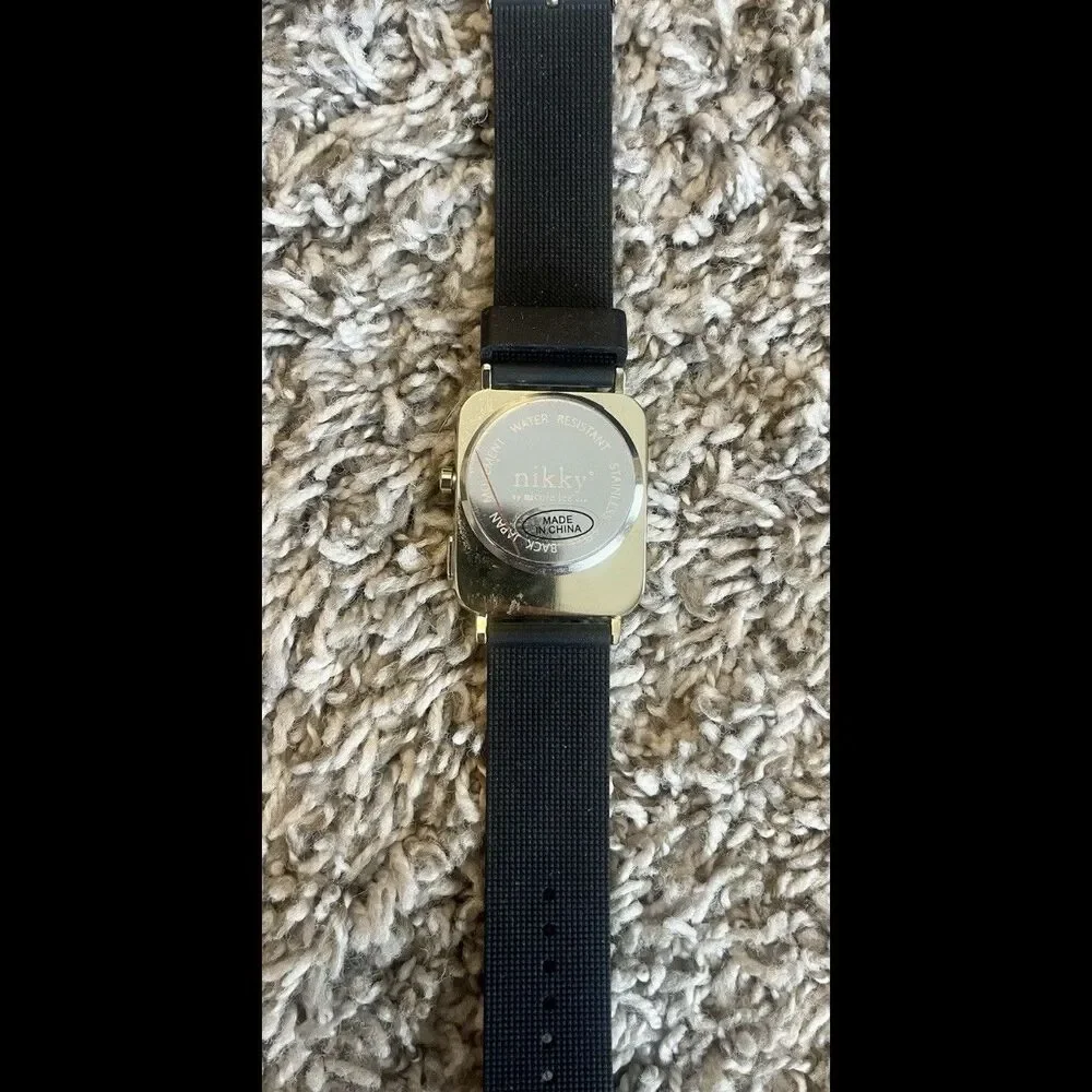 Gold Touch Screen Smart Watch Bracelet Nikki By Nicole Lee
